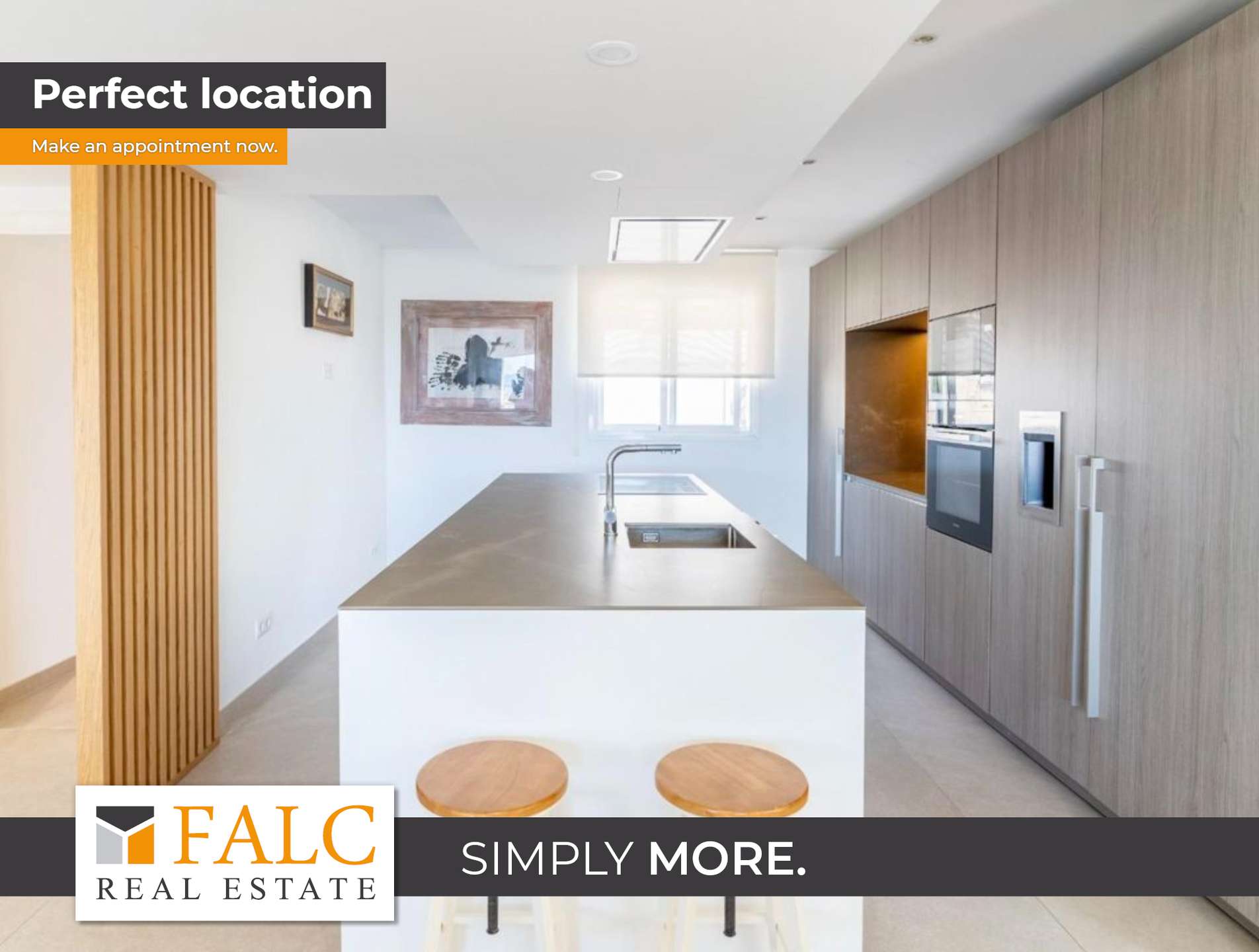 Offene Küche mit Kochinsel